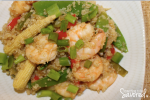 Asian Quinoa and Shrimp | Something to be Savored