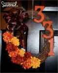 DIY Simple Fall Wreath | Something to be Savored